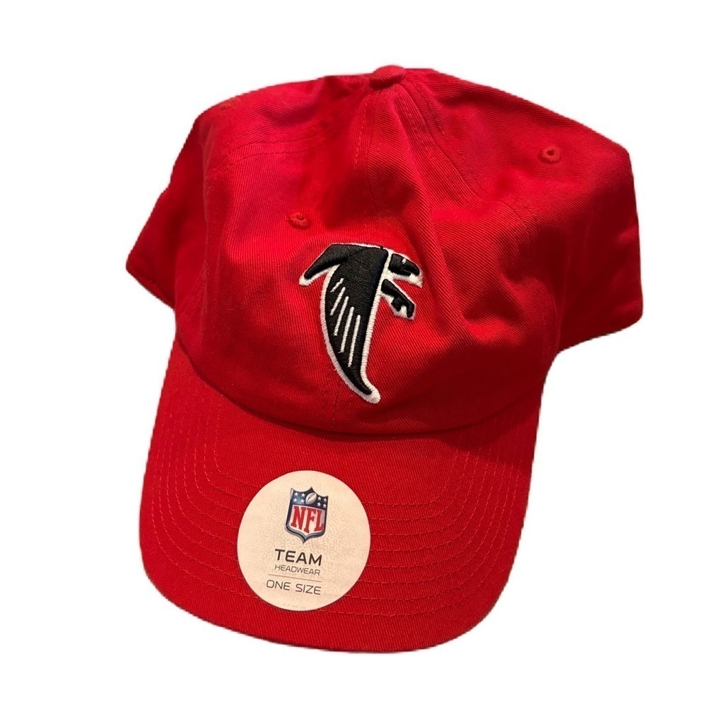 Atlanta Falcons Hat NEW Adjustable One Size NFL Football Red
